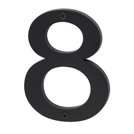 Sure-Loc Hardware Sure-Loc Hardware Zinc House Number 5, No. 8, Flat Black HN5-8 FBL